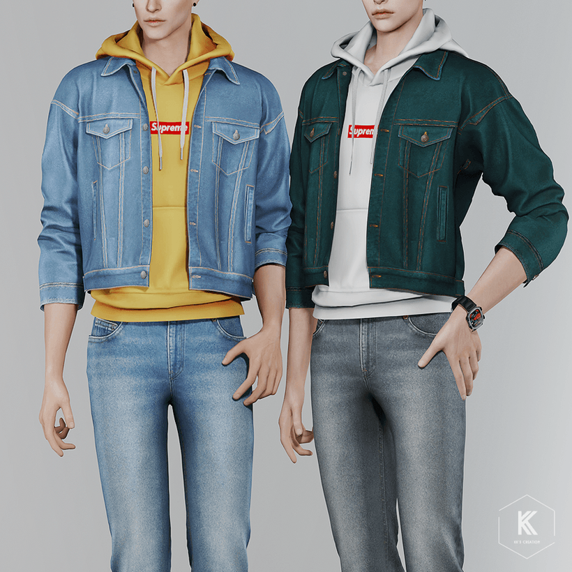 Галерея мода Сет одежды JINU's outfit #1